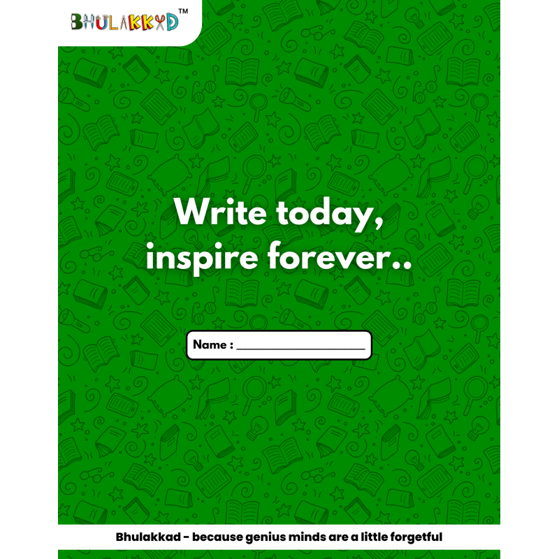 Bhulakkad Urdu Notebook – Green Cover Student Copy Bhulakkad Urdu Notebook – Green Cover Student Copy