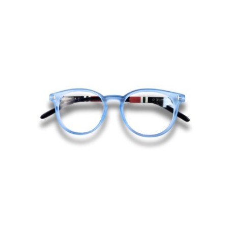 FrostByte Sky Blue Round Eyewear – Bhulakkad Officia
