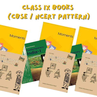 Class IX Books (CBSE / NCERT Pattern)