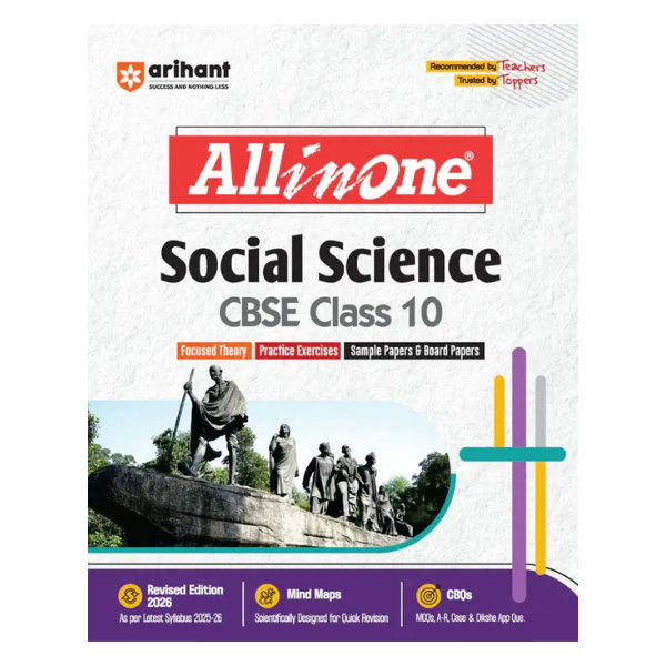 Arihant Social Science All in One Class 10 (CBSE) | Complete Study Guide