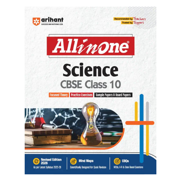 Arihant All in One Science Class 10 CBSE – Complete NCERT Guide with Theory, Examples & Practice Questions