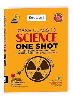 Educart One Shot Science Class 10 | Chapter-Wise Board Revision Book (CBSE)
