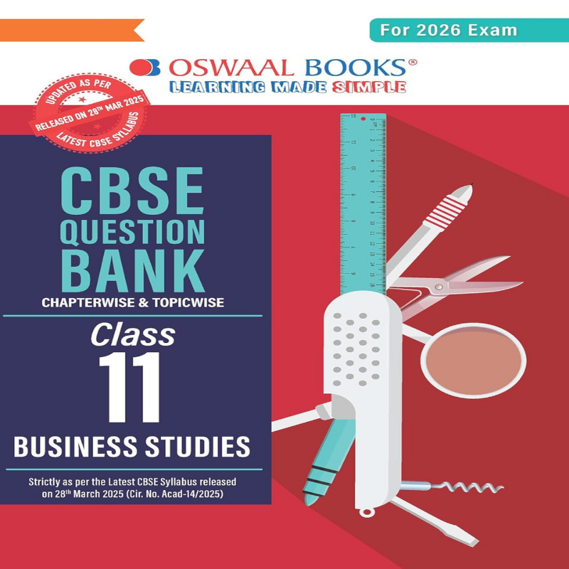 Oswaal Business Studies Guide for Class 11 | CBSE Exam Preparation Book