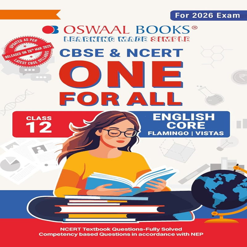 Oswaal English Reader (NCERT) for Class 12 | CBSE English Core Book | Latest Edition