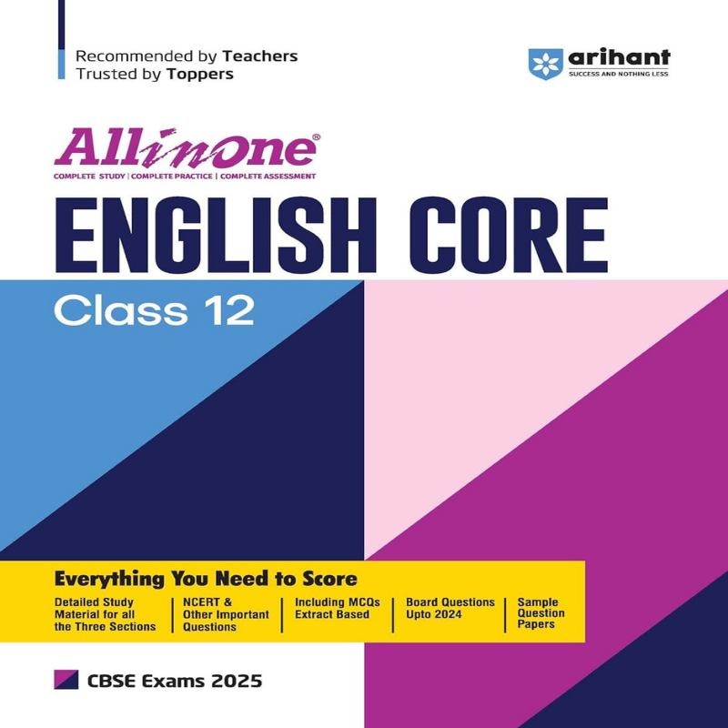 Arihant All-in-One English Core Class 12 | CBSE Board Exam Guide | Latest Edition