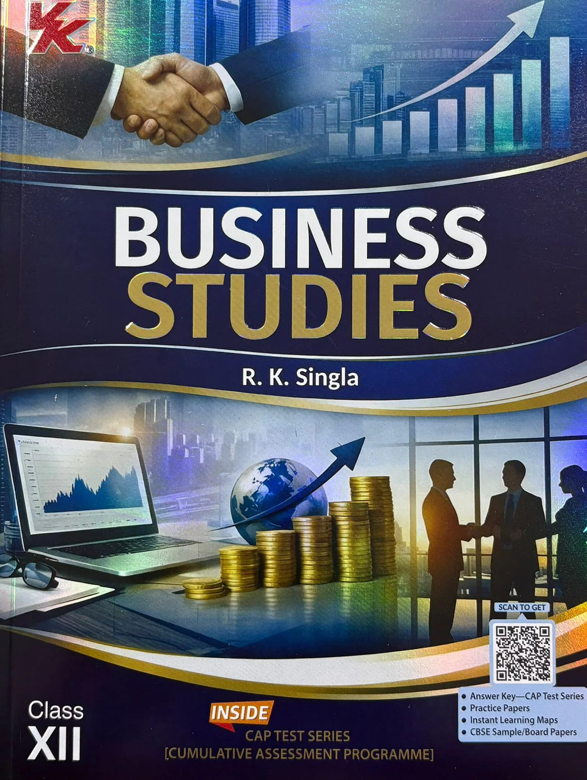 Business Studies Class 12 by R.K. Singla | CBSE Board Exam Guide | Latest Edition