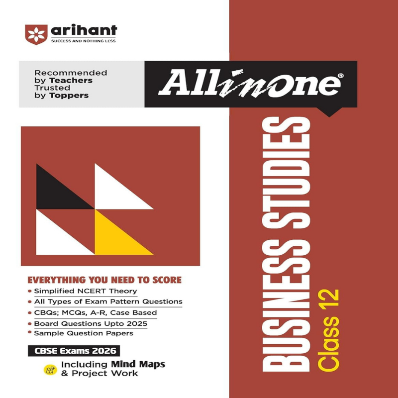 Arihant All-in-One Business Studies Class 12 | CBSE Board Exam Guide | Latest Edition