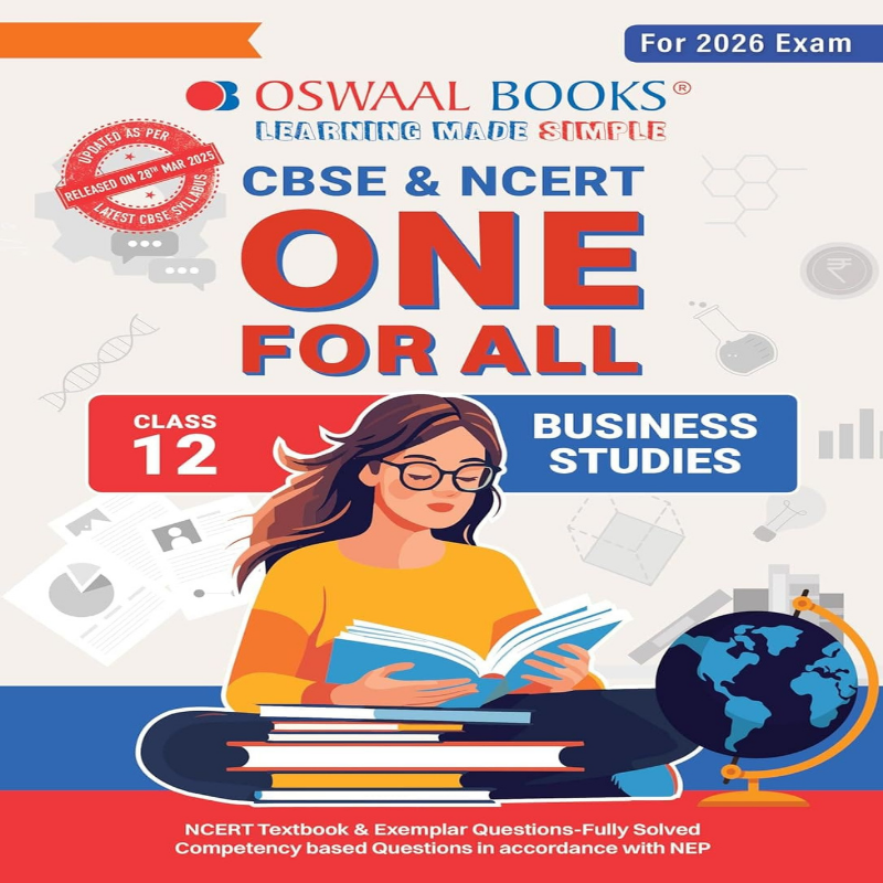 Oswaal CBSE Question Bank Business Studies Class 12 | Chapterwise & Topicwise Practice