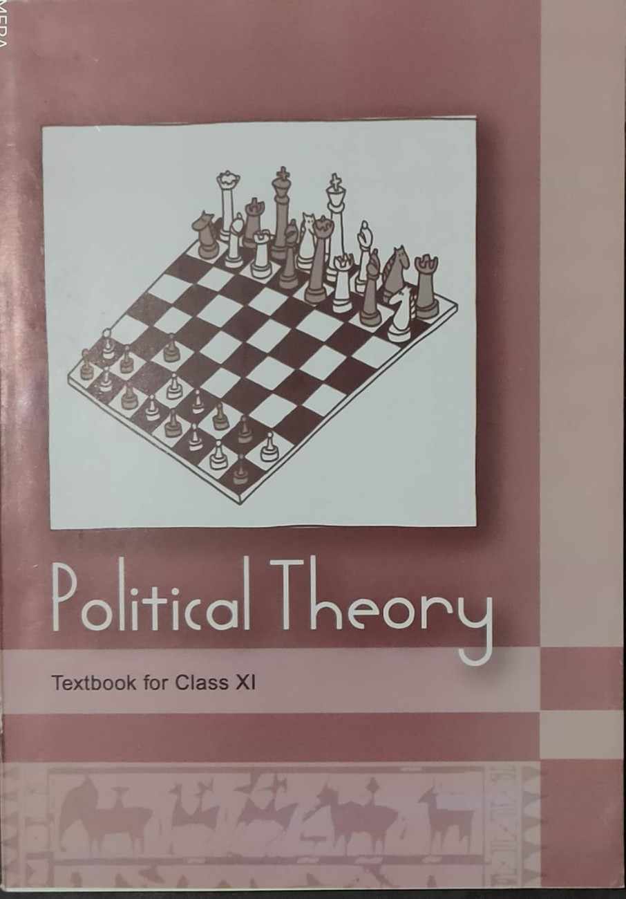 NCERT Political Theory Class 11 Political Science Book | Latest CBSE Textbook (English Medium)
