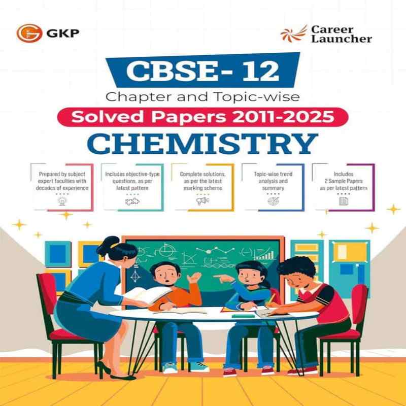 Oswaal Chemistry Question Bank Class 12 CBSE | Chapter-wise & Topic-wise Solved Papers | 1500+ Questions