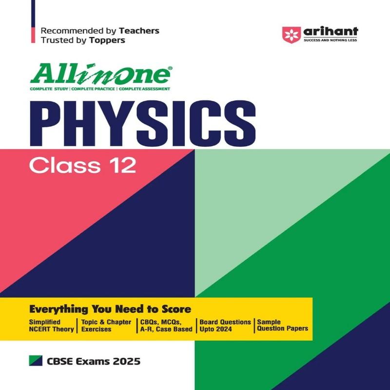 Arihant Physics All-in-One Class 12 CBSE | Complete Study Guide with Theory, NCERT Solutions & Sample Papers
