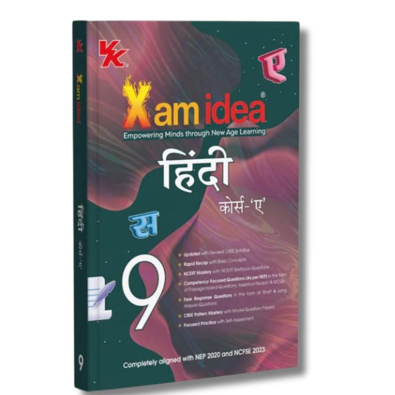 Xam Idea Complete Course Hindi Course-A for Class 9 (CBSE) – VK Global Publications | NCERT Q&A, Sample Papers & Practice Tests | Latest Edition