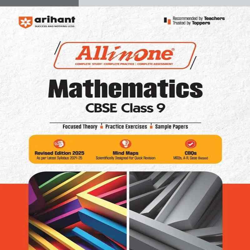 All-in-One Mathematics Class 9 (CBSE) – Arihant Experts | Complete Study Guide with Theory, Practice & Sample Papers | Latest Edition