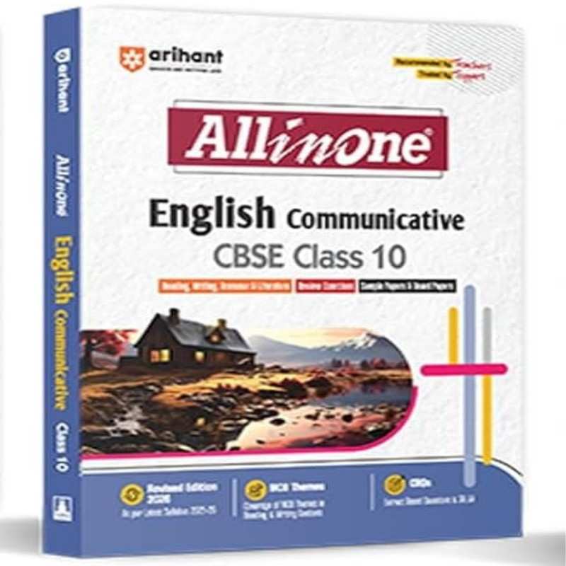 Arihant All-in-One English Communicative Class 10 | CBSE Board Exam Guide | Latest Edition