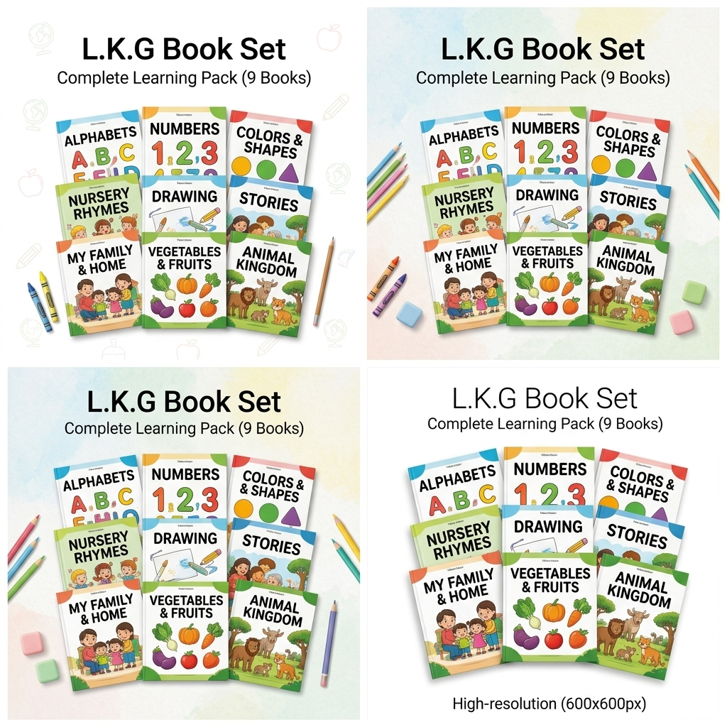 L.K.G. Book set of K.P.S