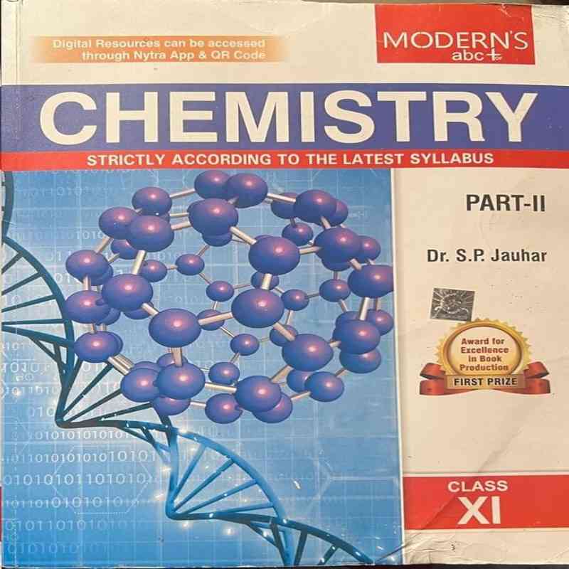 Modern ABC Chemistry Vol. 2 Class 11 by S.P. Jauhar | CBSE Chemistry Reference Book