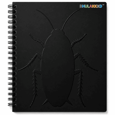 BHULAKKAD Premium Spiral Notebook | A4 Hardcover Wirebound Notebook | 200 Pages | Smooth Writing Paper | School, College & Office Use